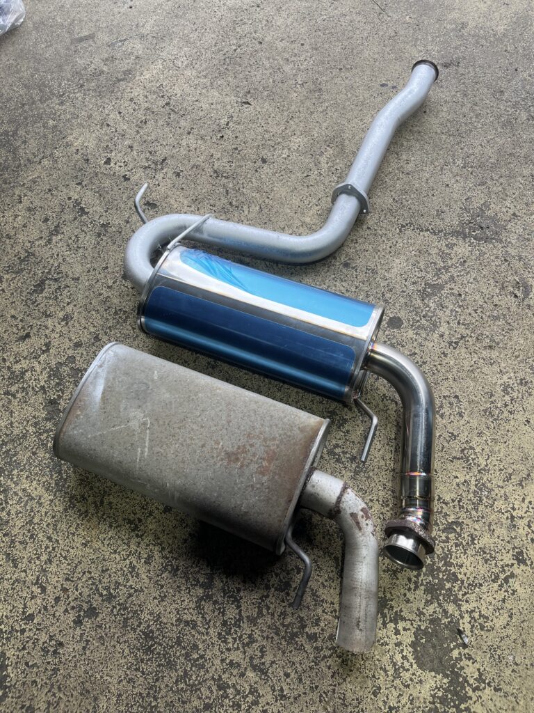 ステン特注マフラー